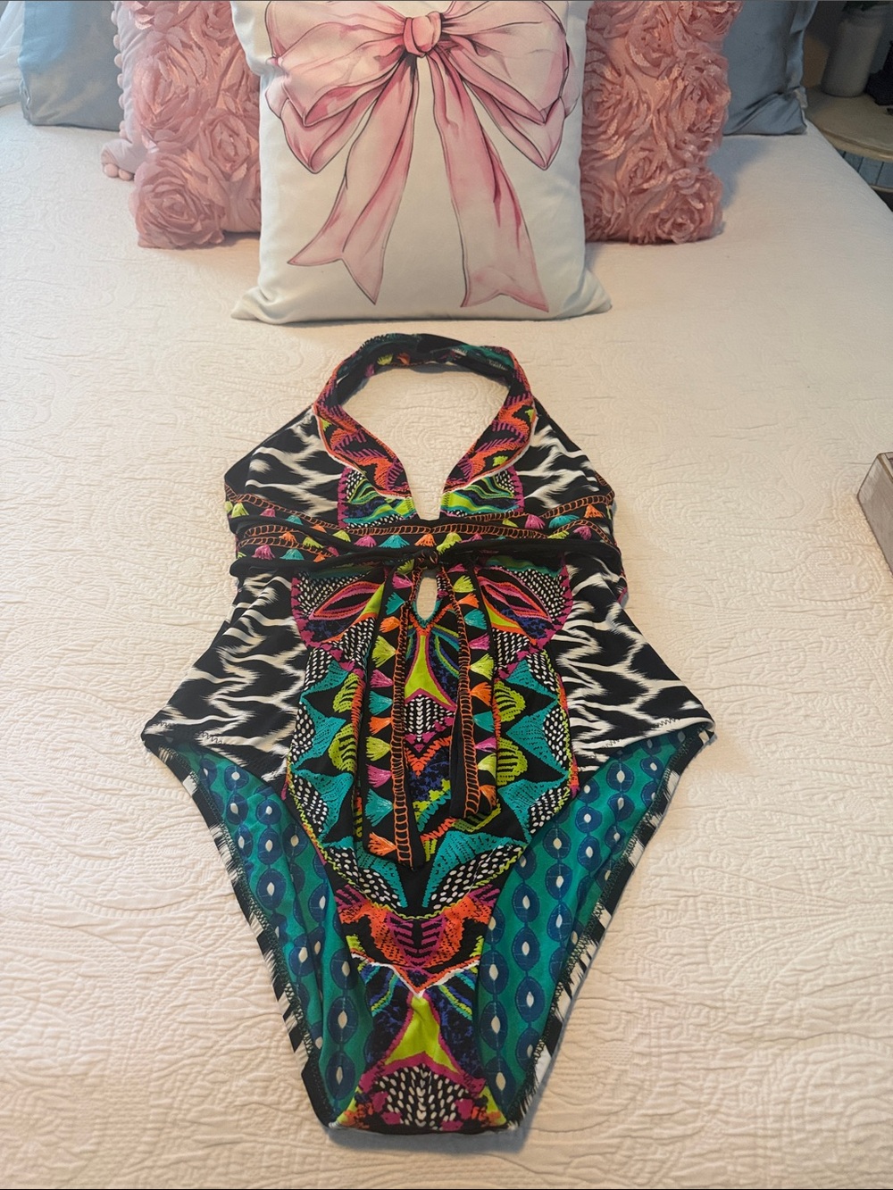 Trina Turk One-Piece Swimsuit in Multicolor